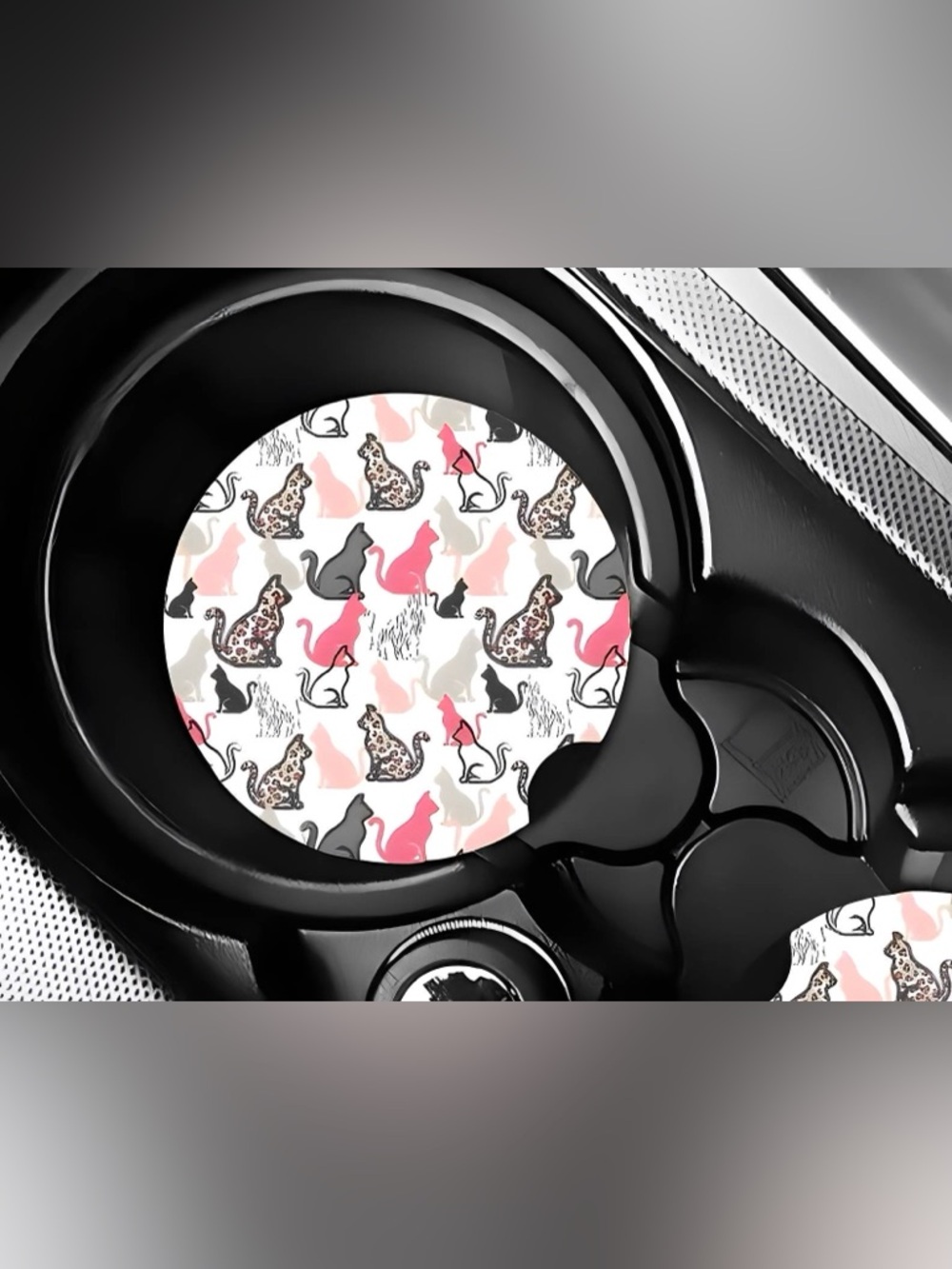 Cats Car Coasters Absorbent Set of (2)